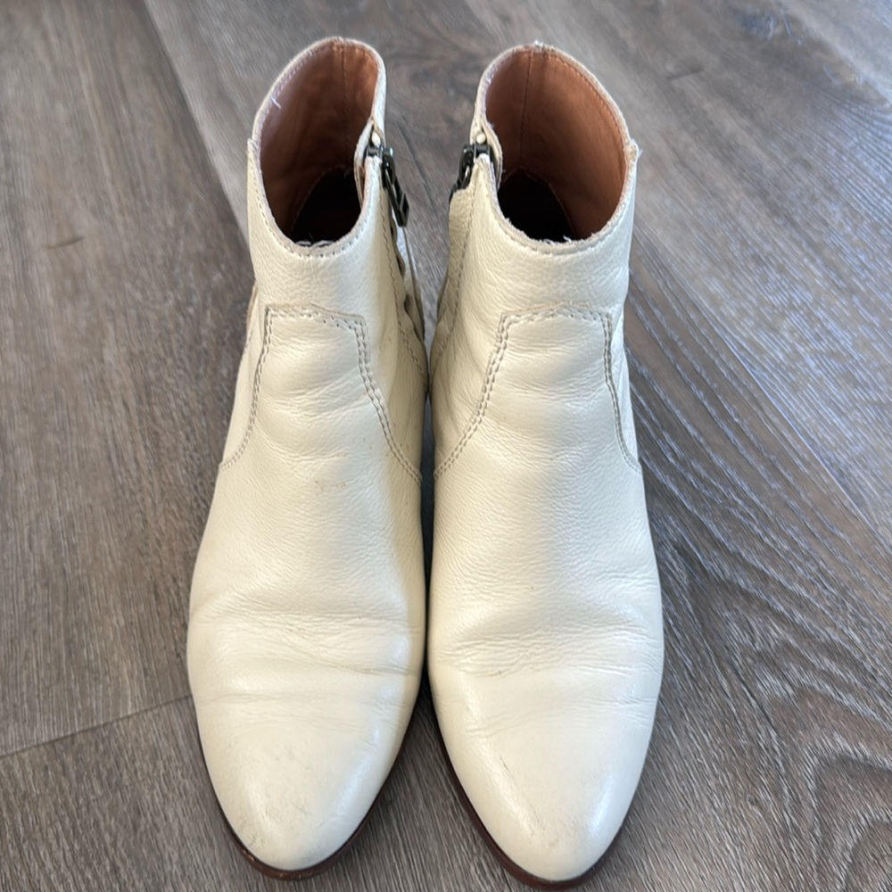 Madewell The Western Boot in Leather